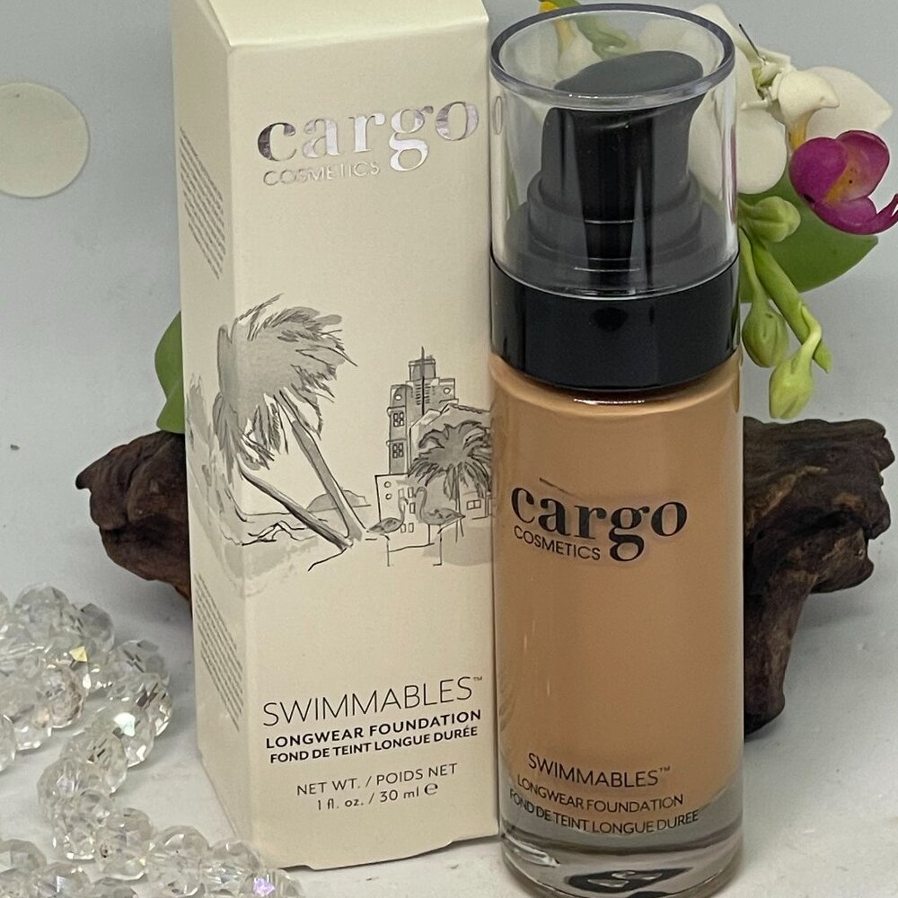 Cargo Cosmetics Swimmables Longwear Foundation - # 60 - 1 fl oz - New in Box